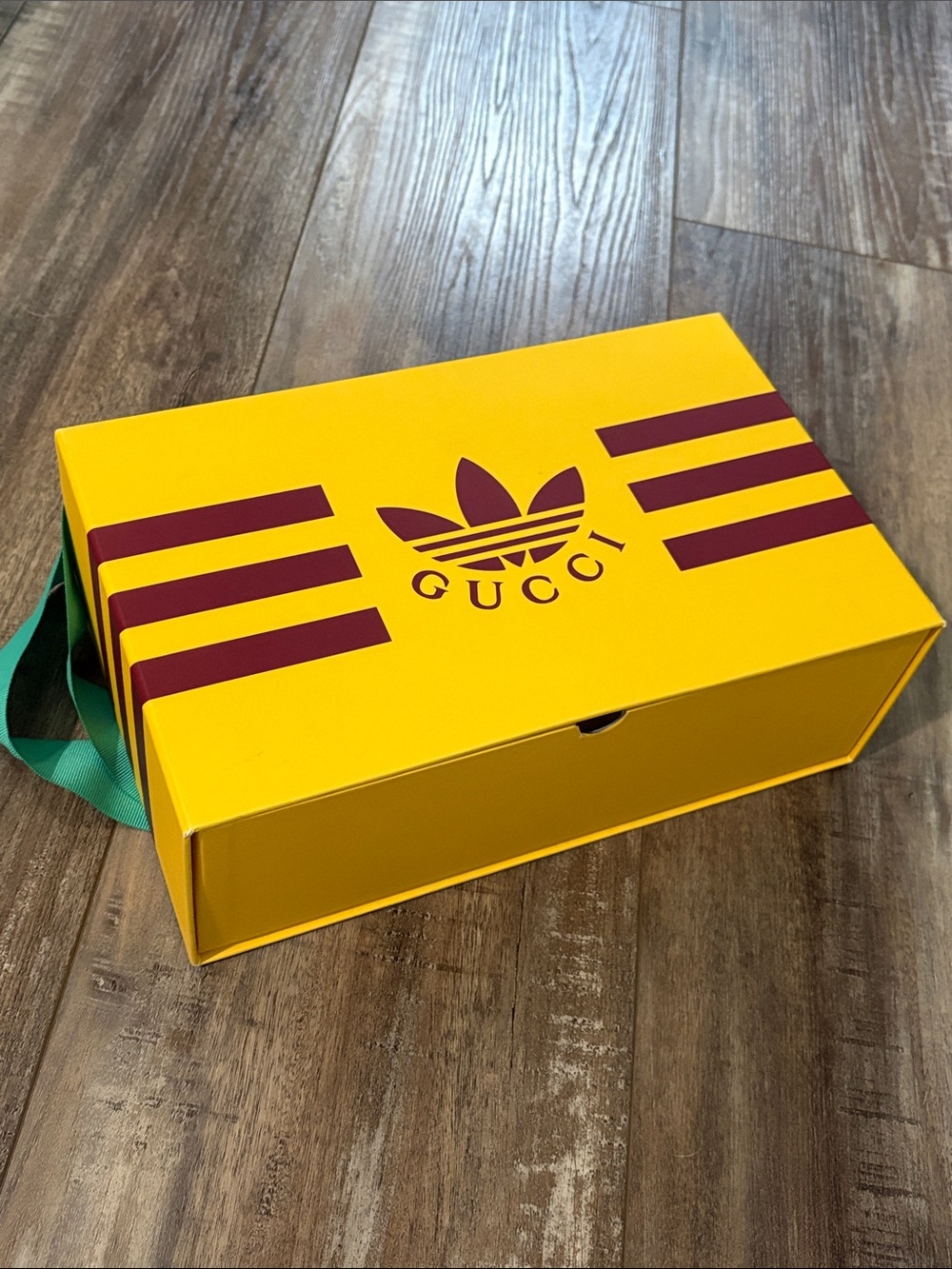 GUCCI Adidas Box and extras